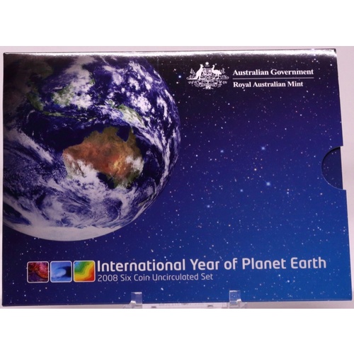 2008 Uncirculated Mint Coin Set Year of the Planet