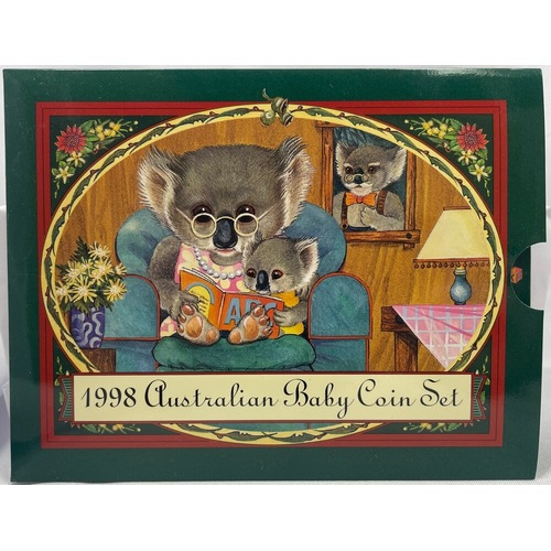 Australia 1998 Baby Uncirculated Mint Coin Set Bass and Flinders