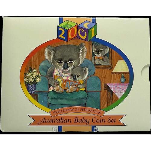 Australia 2001 Baby Uncirculated Mint Coin Set Centenary of Federation