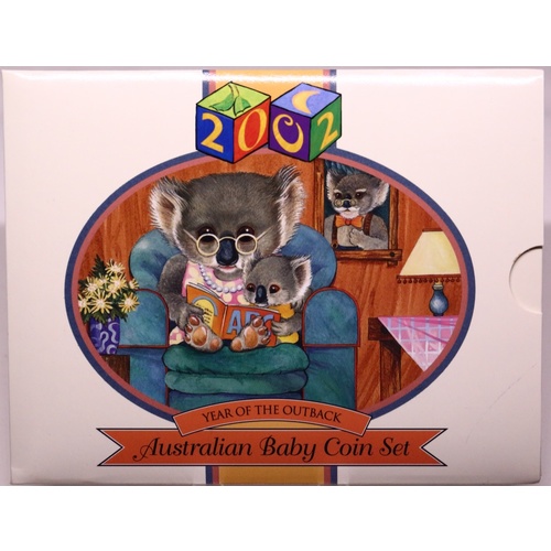 Australia 2002 Baby Uncirculated Mint Coin Set Year of the Outback