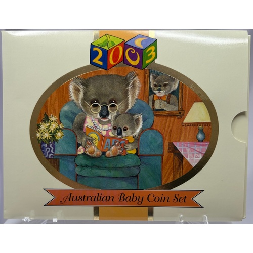 Australia 2003 Baby Uncirculated Mint Coin Set Volunteers