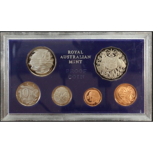 Australia 1973 Proof Coin Set With Original Foams and Certificate