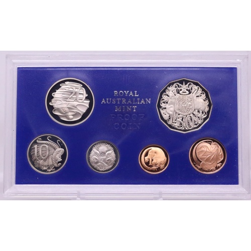 Australia 1981 Proof Coin Set With Original Foams and Certificate