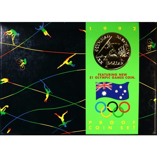 Australia 1992 Proof Coin Set Barcelona
