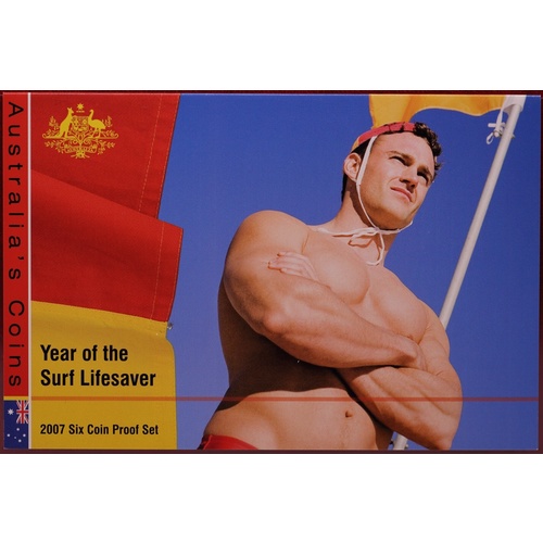 Australia 2007 Proof Coin Set Lifesaver