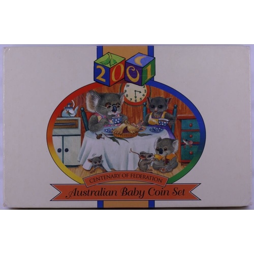 Australia 2001 Baby Proof Coin Set Federation