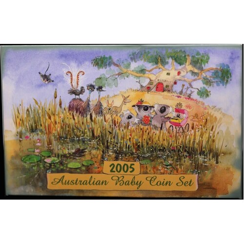 Australia 2005 Baby Proof Coin Set WWII