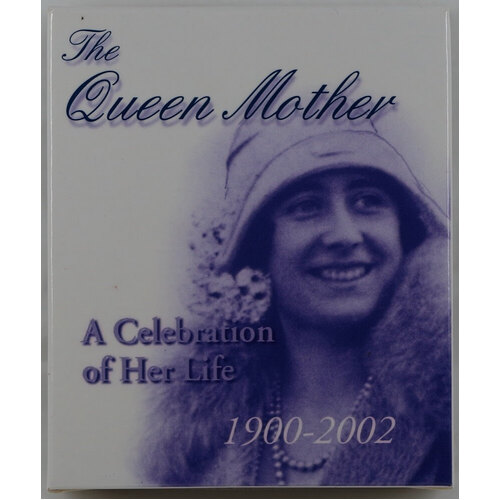 2002 5 Dollar Silver Proof Coin Queen Mother