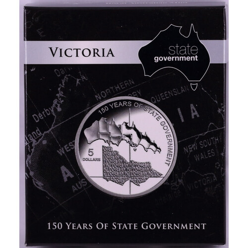 2006 Five Dollar Silver Proof Victoria