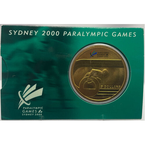 2000 Five Dollar Uncirculated - Sydney Paralympic Games