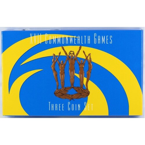 2002 Five Dollar Three Coin Unc Set Manchester Games