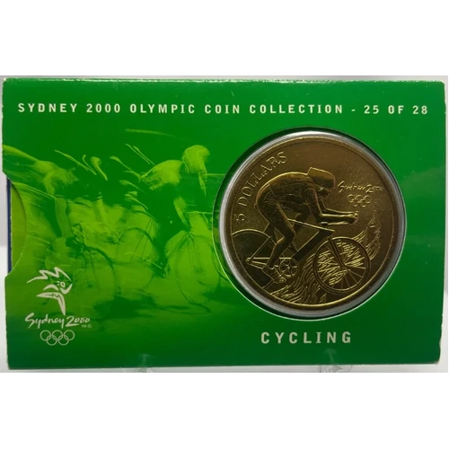 2000 Five Dollar Uncirculated - Cycling