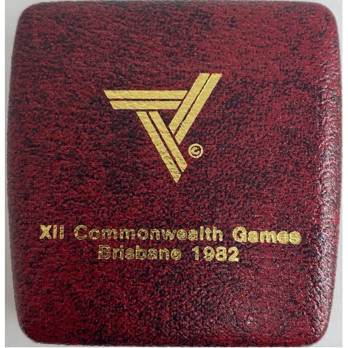 1982 Silver 10 Dollar Proof Coin Brisbane Commonwealth Games