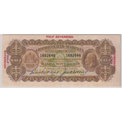 1926 Ten Shilling Kell/Collins R5 PCGS AU55