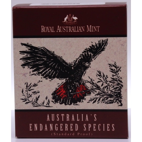 1997 Ten Dollar Proof Black Cockatoo