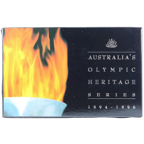 1994 Ten Dollar Silver Specimen Coin Pair - The First Olympians