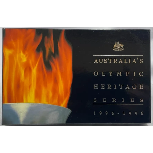 1996 Ten Dollar Specimen Pair The Greatest Olympics