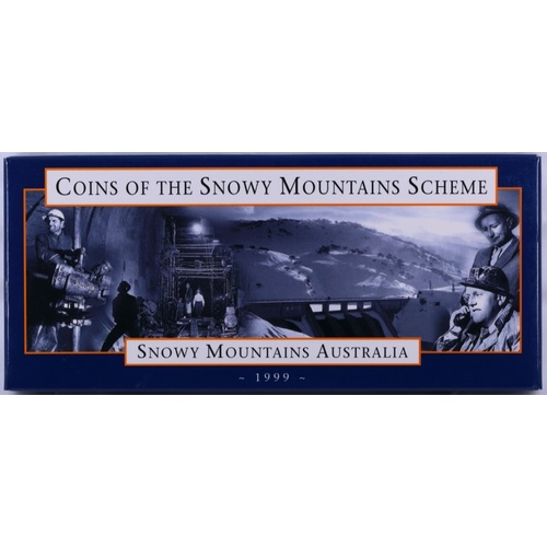 1999 Ten Dollar Silver Specimen Pair Coin Set Snowy Mountains