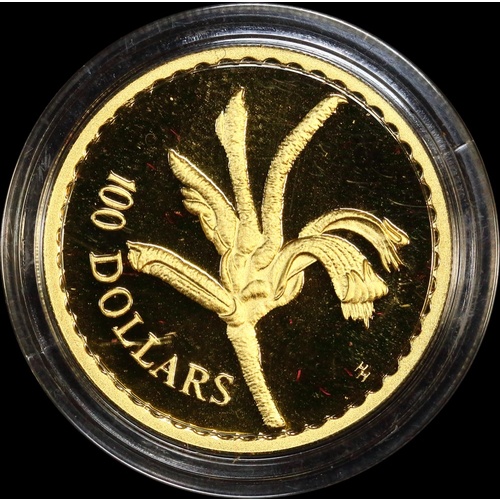 1997 One Hundred Dollar Proof Kangaroo Paw 0.33ozt AGW