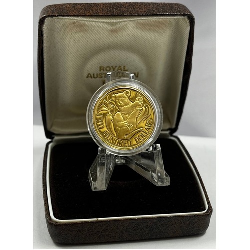 1986 Two Hundred Dollar Gold Proof Coin - Koala