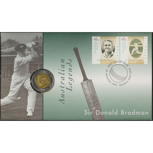 1997 5 Dollar PNC Sir Don Bradman