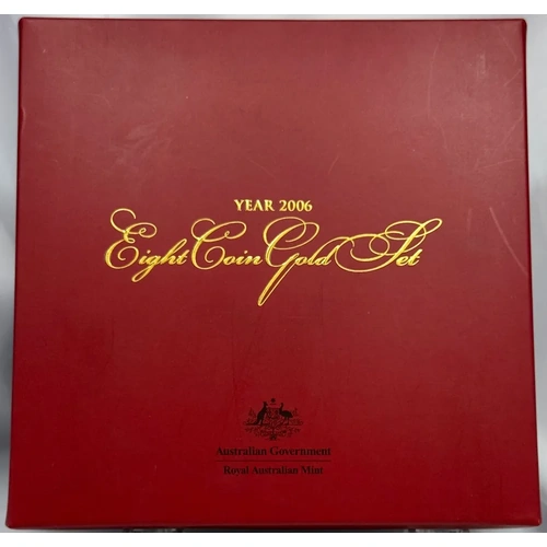 2006 Gold Proof Coin Set 40th Anniversary of Decimal Currency