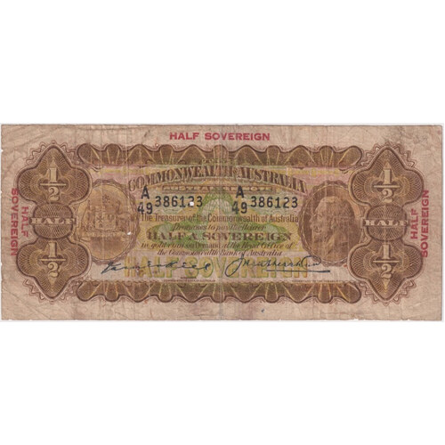 1927 Ten Shilling Kell/Heathershaw R6 Very Good