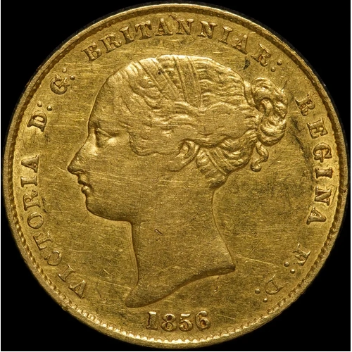 1856 Sydney Mint Type I Half Sovereign good VF