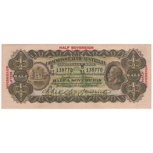 1928 Ten Shilling Riddle/Heathershaw R7 PCGS Choice UNC 64