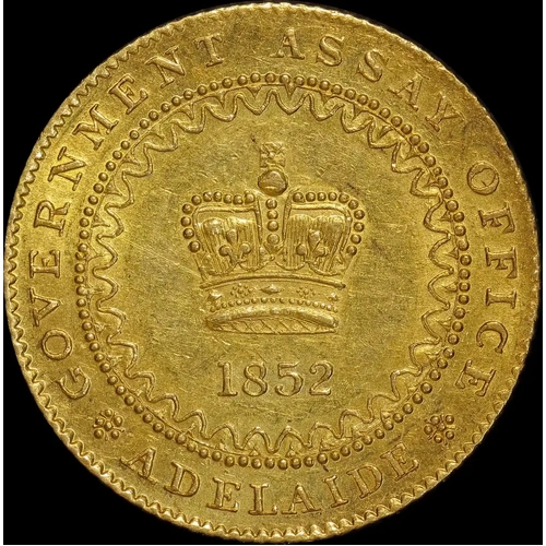1852 Type II Adelaide Pound Uncirculated