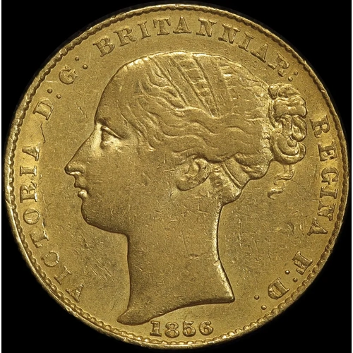 1856 Sydney Mint Type I Sovereign about VF