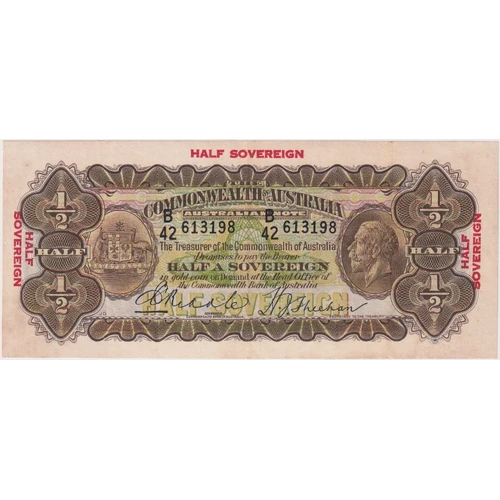 1933 Ten Shilling Riddle/Sheehan R8B Extremely Fine