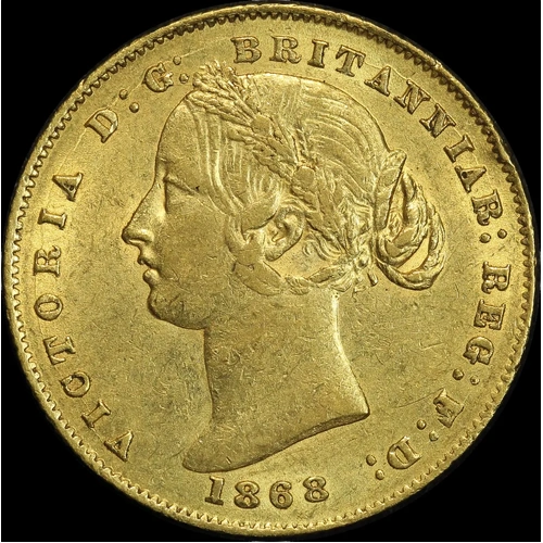 1868 Sydney Mint Type II Sovereign Very Fine