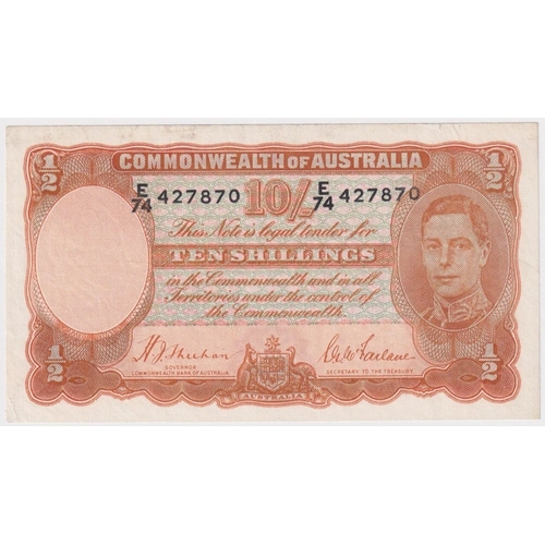 1939 Ten Shilling Sheehan/McFarlane R12 Extremely Fine
