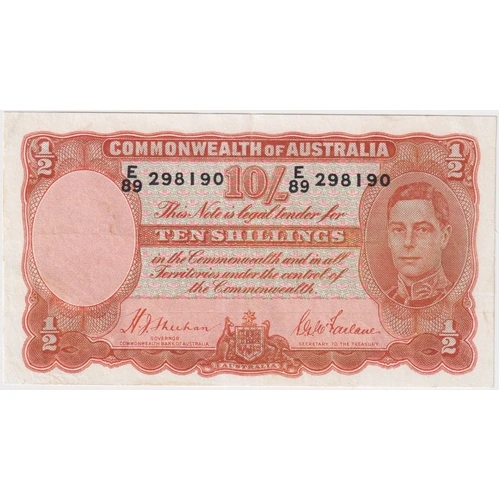 1939 Ten Shilling Sheehan/McFarlane R12 Fine