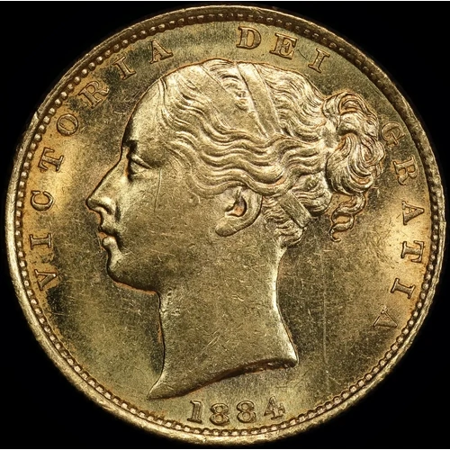 1884 Sydney Shield Sovereign good EF
