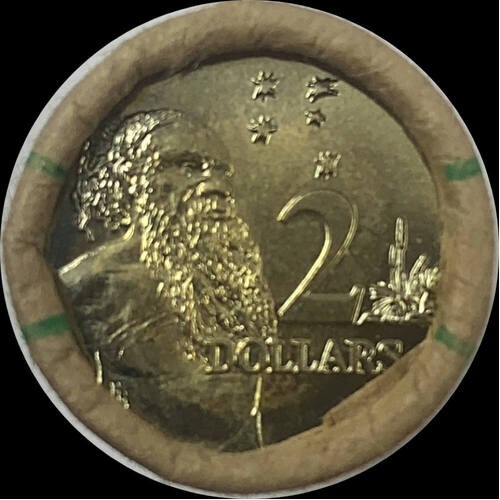 1988 $2 RAM Roll of 25 Coins - Heads / Tails