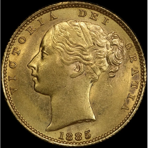 1885 Sydney Shield Sovereign good VF