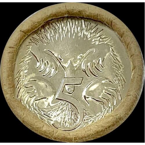 1988 5 Cent Mint Roll (Heads / Tails)