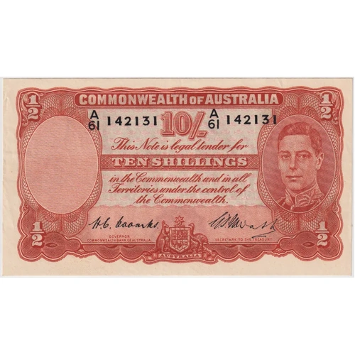 1949 Ten Shilling Coombs/Watt R14 good EF