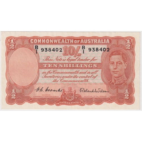1952 Ten Shilling Coombs/Wilson R15 Extremely Fine