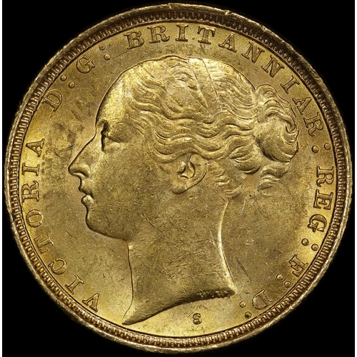 1887 Sydney Young Head Sovereign good EF