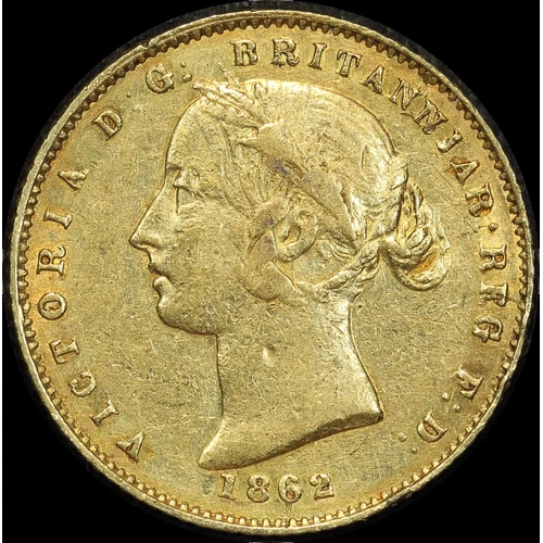 1862 Sydney Mint Type II Half Sovereign good Fine