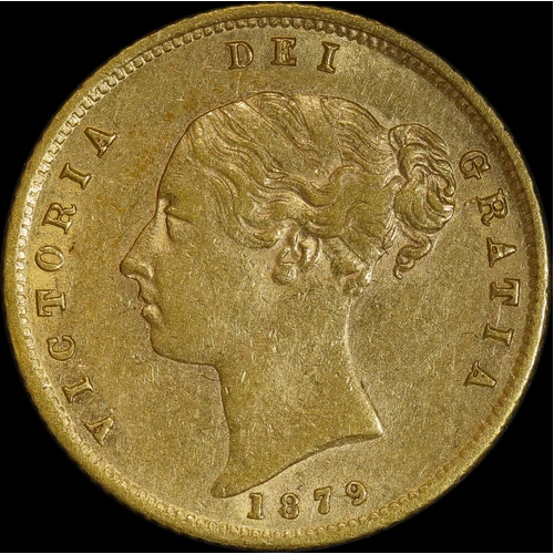 1879 Sydney Young Head Half Sovereign Extremely Fine