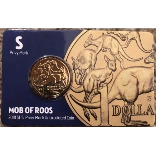 2018 1 Dollar Uncirculated Coin Sydney Money Expo Privy Mark