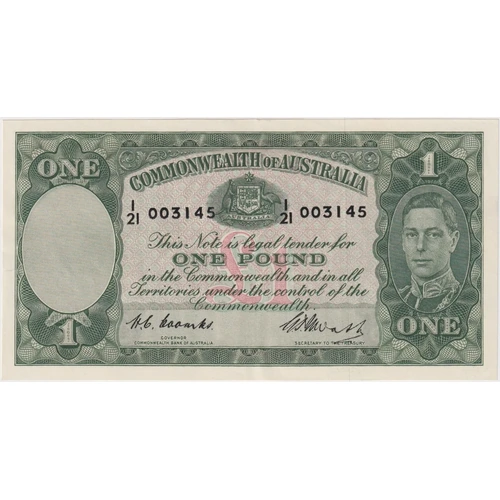 1949 One Pound Coombs/Watt R31 good EF