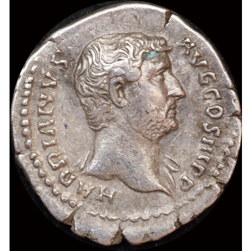 Ancient Rome (Imperial) 134 AD Hadrian Denarius Victory BMC 760A Extremely Fine