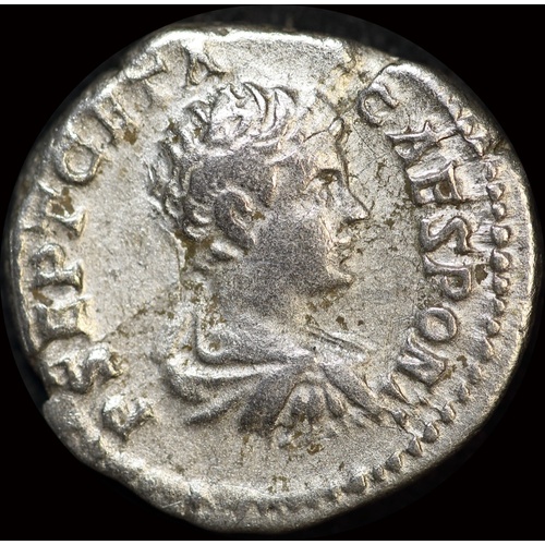 Ancient Rome (Imperial) 200 202 AD Geta Silver Denarius Felicitas RIC IV 9B Very Fine