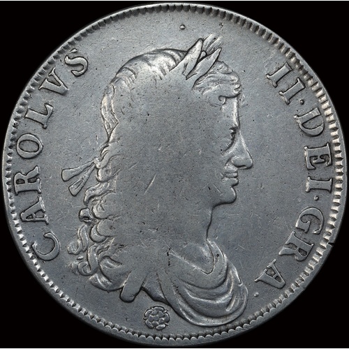 1662 Silver Crown Charles II S#3350 Fine