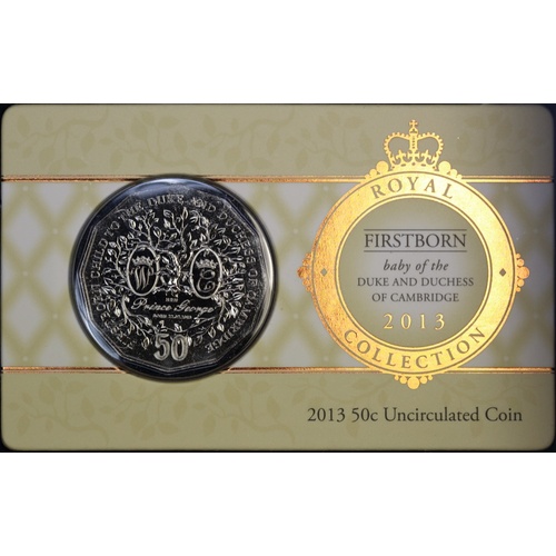 2013 50 Cent Uncirculated Coin First Born Baby